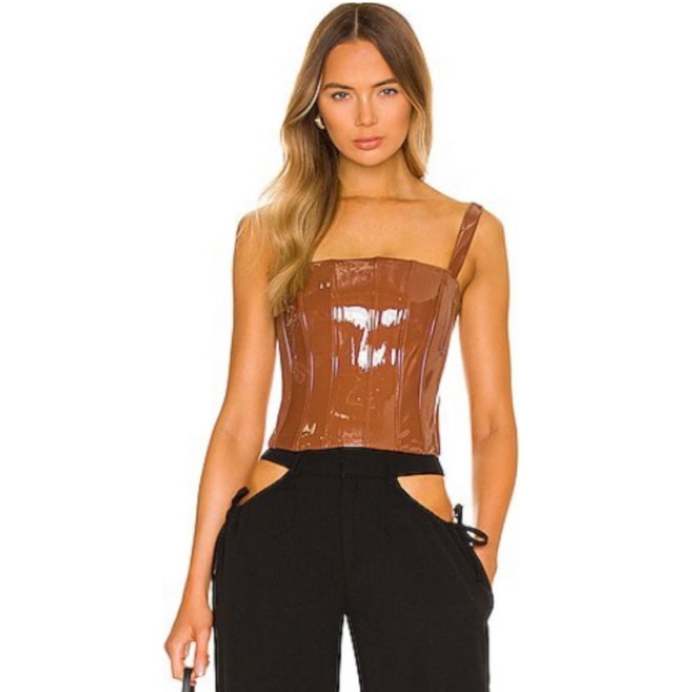 Revolve | h:ours ember corset top in brown